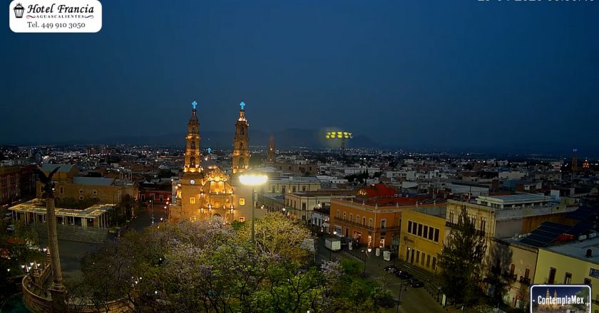 🎬 1 minuto · 1 amanecer del Miercoles 29 de Abril de 2026 desde el Hotel Francia Aguascalientes