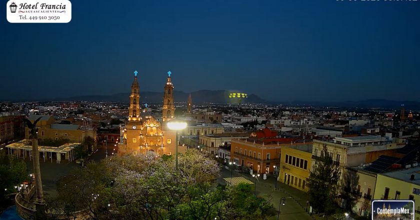 🎬 1 minuto · 1 amanecer del Miércoles 06 de Mayo de 2026 desde el Hotel Francia Aguascalientes