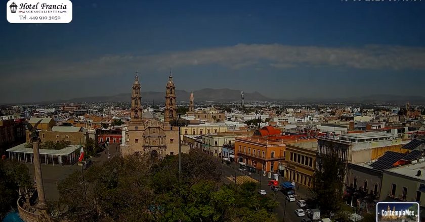 🎬 1 minuto · 1 amanecer del Sábado 16 de Mayo de 2026 desde el Hotel Francia Aguascalientes
