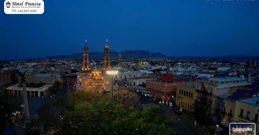 🎬 1 minuto · 1 amanecer del Domingo 24 de Mayo de 2026 desde el Hotel Francia Aguascalientes