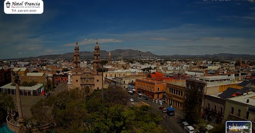 🎬 1 minuto · 1 amanecer del Miércoles 27 de Mayo de 2026 desde el Hotel Francia Aguascalientes
