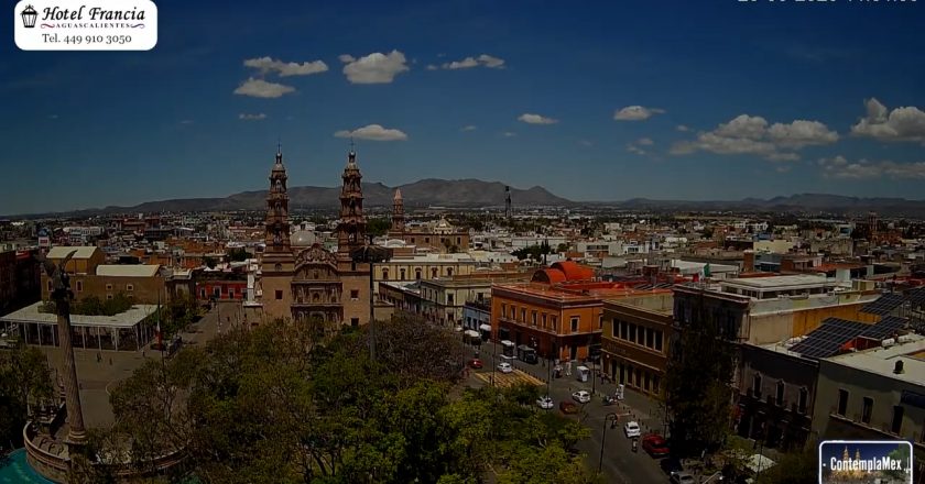 🎬 1 minuto · 1 amanecer del Jueves 28 de Mayo de 2026 desde el Hotel Francia Aguascalientes