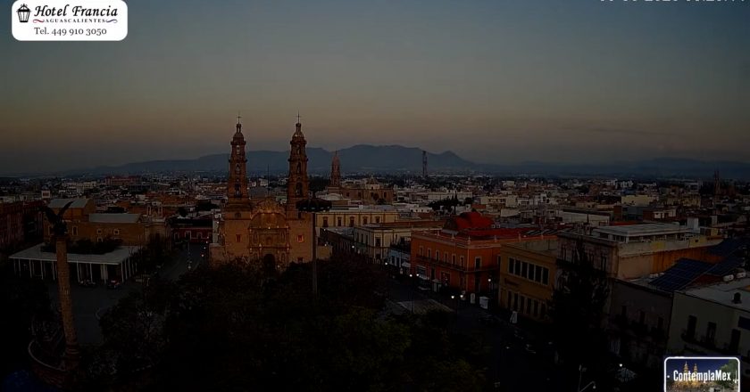 🎬 1 minuto · 1 amanecer del Sábado 30 de Mayo de 2026 desde el Hotel Francia Aguascalientes