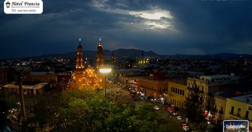 🎬 1 minuto · 1 atardecer del Sábado 30 de Mayo de 2026 desde el Hotel Francia Aguascalientes