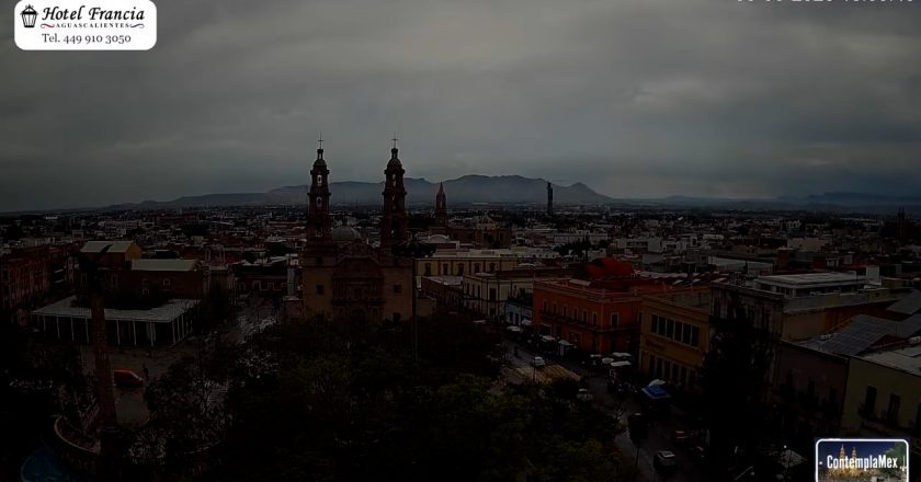 🎬 1 minuto · 1 atardecer del Viernes 05 de Junio de 2026 desde el Hotel Francia Aguascalientes