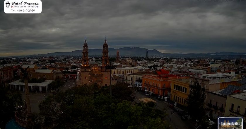 🎬 1 minuto · 1 amanecer del Sábado 06 de Junio de 2026 desde el Hotel Francia Aguascalientes