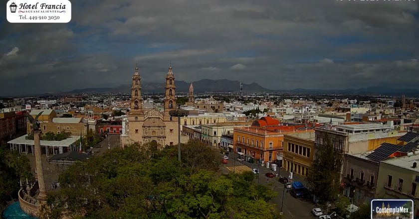 🎬 1 minuto · 1 amanecer del Miércoles 10 de Junio de 2026 desde el Hotel Francia Aguascalientes
