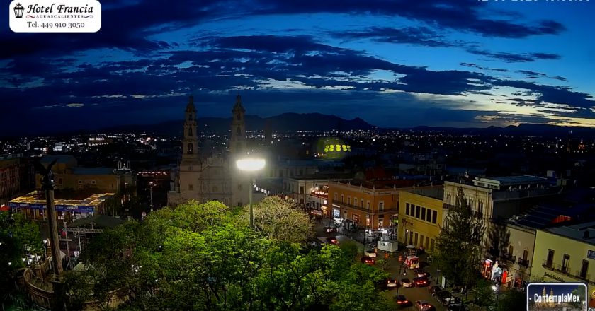🎬 1 minuto · 1 atardecer del Viernes 12 de Junio de 2026 desde el Hotel Francia Aguascalientes