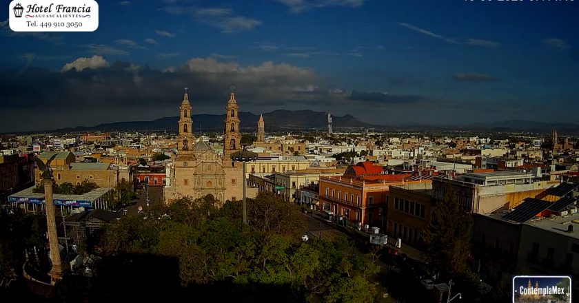🎬 1 minuto · 1 amanecer del Sábado 13 de Junio de 2026 desde el Hotel Francia Aguascalientes