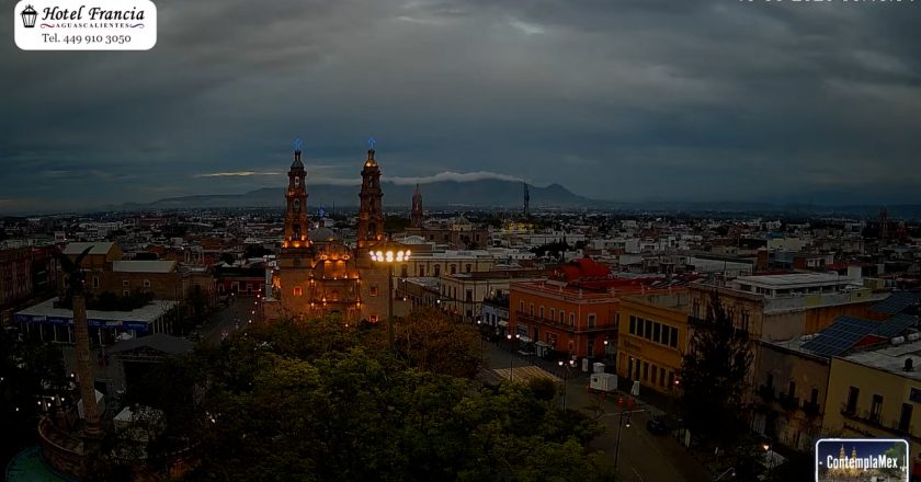 🎬 1 minuto · 1 amanecer del Martes 16 de Junio de 2026 desde el Hotel Francia Aguascalientes