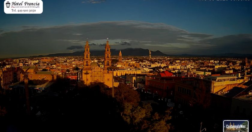 🎬 1 minuto · 1 amanecer del Jueves 18 de Junio de 2026 desde el Hotel Francia Aguascalientes