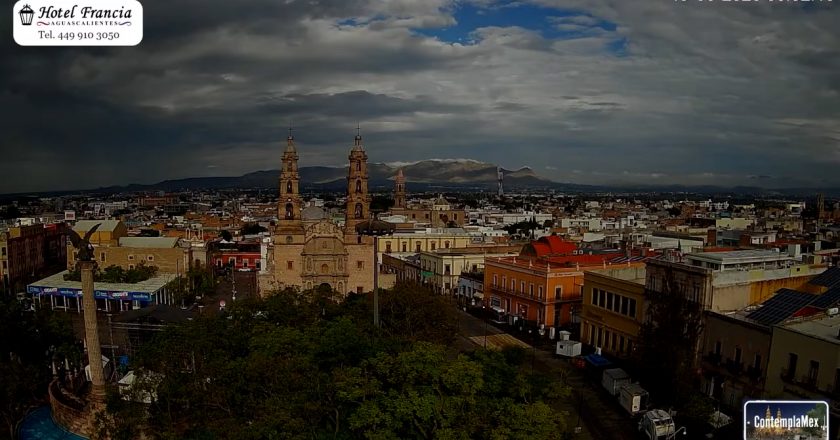 🎬 1 minuto · 1 amanecer del Viernes 19 de Junio de 2026 desde el Hotel Francia Aguascalientes