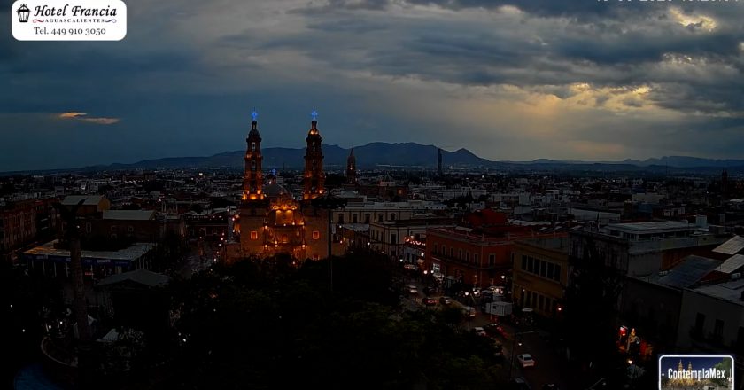 🎬 1 minuto · 1 atardecer del Viernes 19 de Junio de 2026 desde el Hotel Francia Aguascalientes