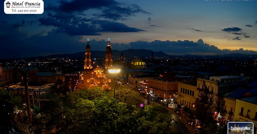 🎬 1 minuto · 1 atardecer del Viernes 26 de Junio de 2026 desde el Hotel Francia Aguascalientes