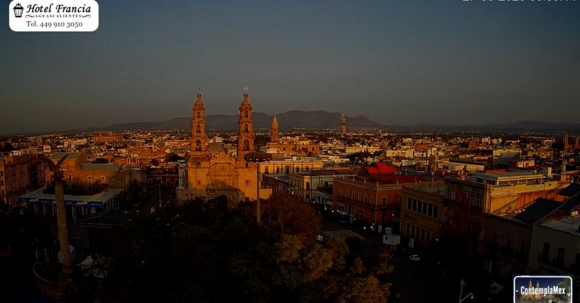 🎬 1 minuto · 1 amanecer del Sábado 27 de Junio de 2026 desde el Hotel Francia Aguascalientes