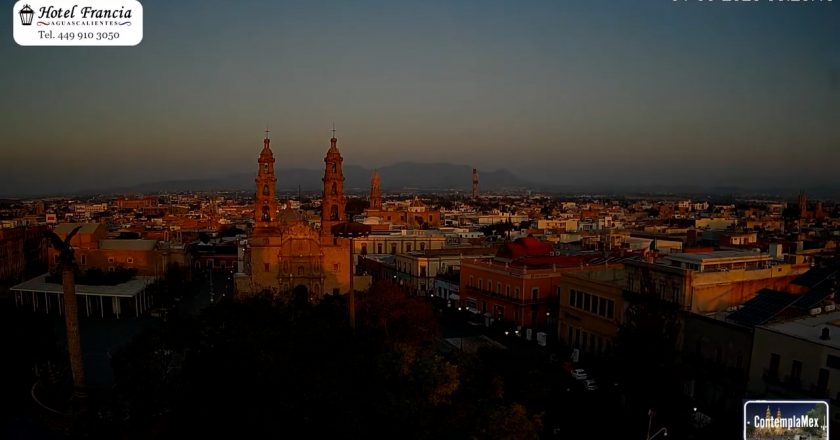 🎬 1 minuto · 1 amanecer del Domingo 31 de Mayo de 2026 desde el Hotel Francia Aguascalientes