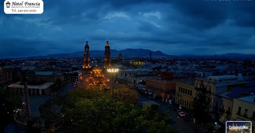🎬 1 minuto · 1 amanecer del Viernes 05 de Junio de 2026 desde el Hotel Francia Aguascalientes