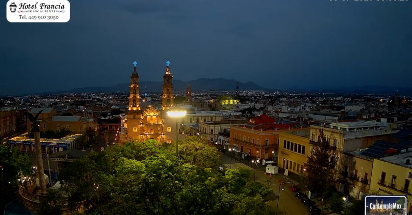 🎬 1 minuto · 1 amanecer del Viernes 03 de Julio de 2026 desde el Hotel Francia Aguascalientes