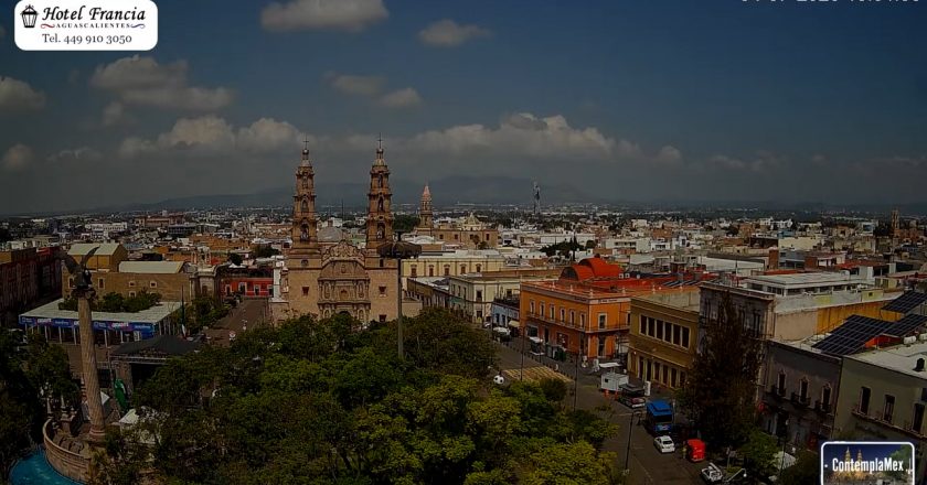 🎬 1 minuto · 1 amanecer del Sábado 04 de Julio de 2026 desde el Hotel Francia Aguascalientes
