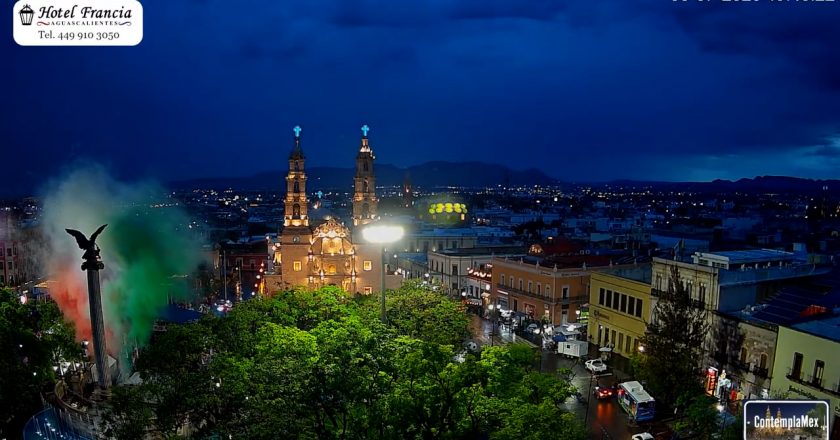 🎬 1 minuto · 1 atardecer del Domingo 05 de Julio de 2026 desde el Hotel Francia Aguascalientes