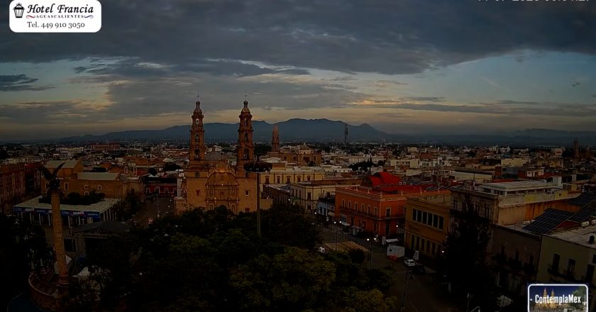 🎬 1 minuto · 1 amanecer del Sábado 11 de Julio de 2026 desde el Hotel Francia Aguascalientes