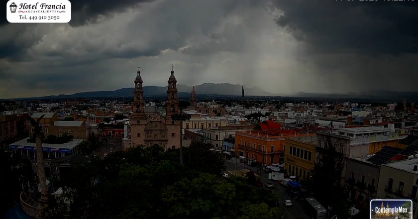 🎬 1 minuto · 1 atardecer del Sábado 11 de Julio de 2026 desde el Hotel Francia Aguascalientes