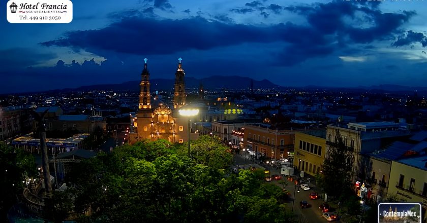 🎬 1 minuto · 1 atardecer del Domingo 12 de Julio de 2026 desde el Hotel Francia Aguascalientes