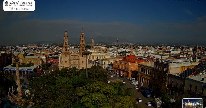 🎬 1 minuto · 1 amanecer del Martes 14 de Julio de 2026 desde el Hotel Francia Aguascalientes