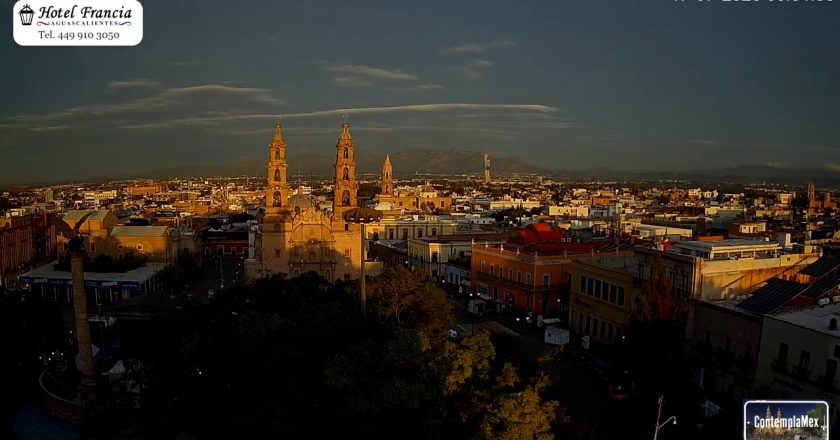 🎬 1 minuto · 1 amanecer del Viernes 17 de Julio de 2026 desde el Hotel Francia Aguascalientes