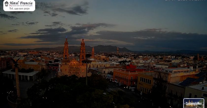 🎬 1 minuto · 1 amanecer del Viernes 24 de Julio de 2026 desde el Hotel Francia Aguascalientes