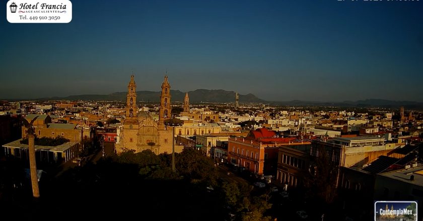 🎬 1 minuto · 1 amanecer del Lunes 27 de Julio de 2026 desde el Hotel Francia Aguascalientes