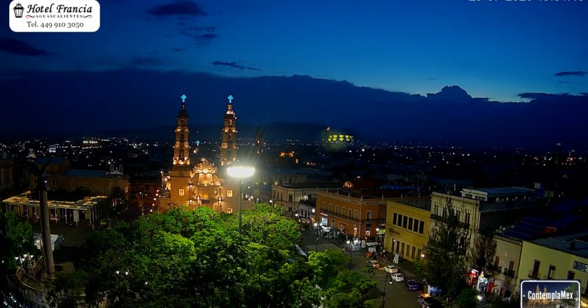 🎬 1 minuto · 1 atardecer del Miércoles 29 de Julio de 2026 desde el Hotel Francia Aguascalientes
