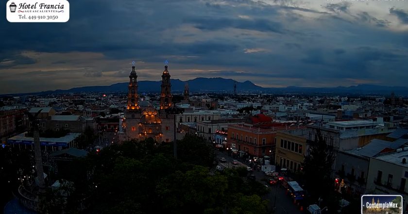 🎬 1 minuto · 1 atardecer del Martes 30 de Junio de 2026 desde el Hotel Francia Aguascalientes