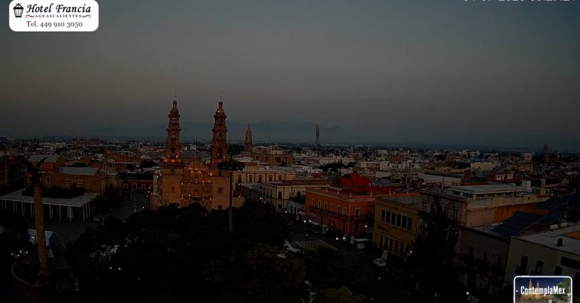 🎬 1 minuto · 1 amanecer del Viernes 31 de Julio de 2026 desde el Hotel Francia Aguascalientes