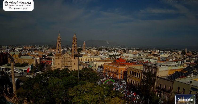 🎬 1 minuto · 1 amanecer del Domingo 16 de Agosto de 2026 desde el Hotel Francia Aguascalientes