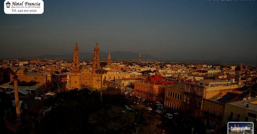 🎬 1 minuto · 1 amanecer del Sábado 15 de Agosto de 2026 desde el Hotel Francia Aguascalientes