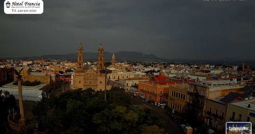 🎬 1 minuto · 1 amanecer del Sábado 22 de Agosto de 2026 desde el Hotel Francia Aguascalientes