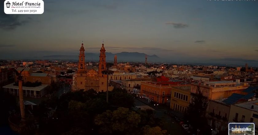 1 minuto · 1 amanecer del Domingo 13 de Septiembre de 2026 desde el Hotel Francia Aguascalientes