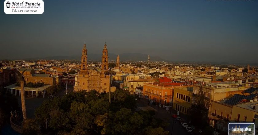 1 minuto · 1 amanecer del Domingo 20 de Septiembre de 2026 desde el Hotel Francia Aguascalientes