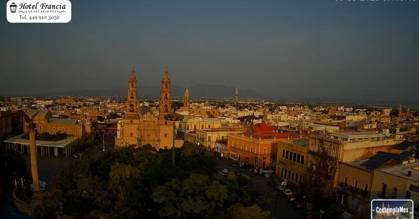 1 minuto · 1 amanecer del Domino 06 de Septiembre de 2026 desde el Hotel Francia Aguascalientes