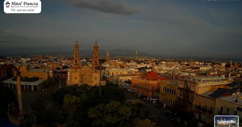 1 minuto · 1 amanecer del Jueves 10 de Septiembre de 2026 desde el Hotel Francia Aguascalientes