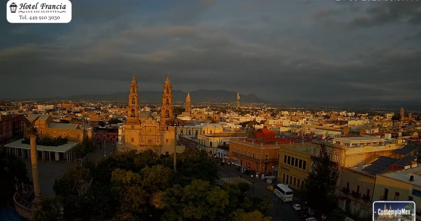 1 minuto · 1 amanecer del Jueves 24 de Septiembre de 2026 desde el Hotel Francia Aguascalientes