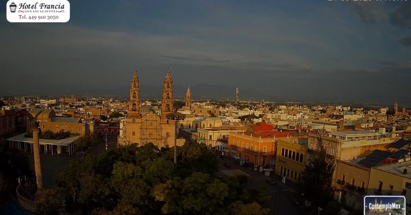 1 minuto · 1 amanecer del Lunes 21 de Septiembre de 2026 desde el Hotel Francia Aguascalientes