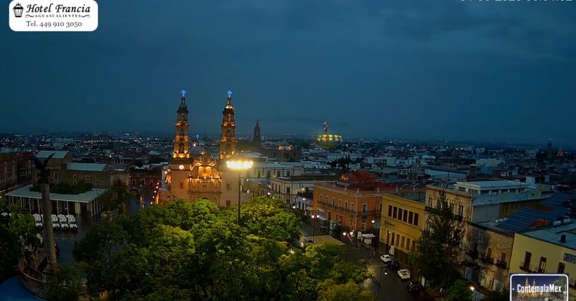 1 minuto · 1 amanecer del Lunes 31 de Agosto de 2026 desde el Hotel Francia Aguascalientes