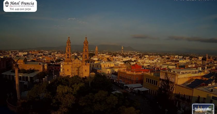 1 minuto · 1 amanecer del Miércoles 16 de Septiembre de 2026 desde el Hotel Francia Aguascalientes