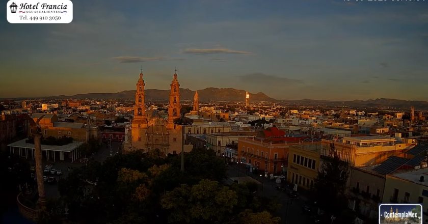 1 minuto · 1 amanecer del Sábado 19 de Septiembre de 2026 desde el Hotel Francia Aguascalientes.