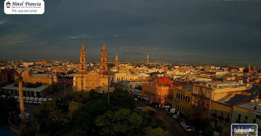 1 minuto · 1 amanecer del Viernes 04 de Septiembre de 2026 desde el Hotel Francia Aguascalientes