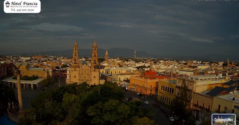 1 minuto · 1 amanecer del Viernes 11 de Septiembre de 2026 desde el Hotel Francia Aguascalientes