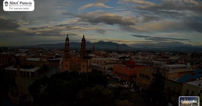 1 minuto · 1 amanecer del Viernes 18 de Septiembre de 2026 desde el Hotel Francia Aguascalientes