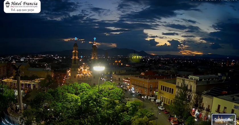 1 minuto · 1 atardecer del Martes 01 de Septiembre de 2026 desde el Hotel Francia Aguascalientes